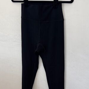 High-Waist Black Leggings